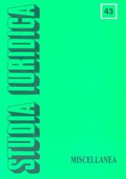 Opakowanie Studia Iuridica Tom 43