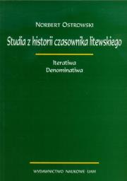 Okładka książki Studia z historii czasownika litewskiego