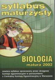 Opakowanie Syllabus maturzysty   Biologia matura 2002