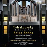 Okładka książki TCHAIKOVSKY / SAINT SAENS: ARRANGEMENTS FOR ORGAN 4 - HANDS