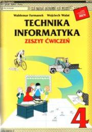 Okładka książki Technika Informatyka 4 Zeszyt ćwiczeń