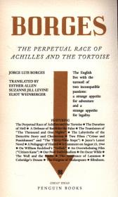 The Perpetual Race of Achilles and the Tortoise. Autor: Jorge Luis Borges. Dadada.pl Okładka książki The Perpetual Race of Achilles and the Tortoise
