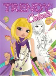 Okładka książki Trendy model - Colur (fioletowa)