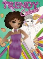 Okładka książki Trendy model - Colur (zielona)