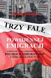 Trzy fale powojennej emigracji. Autor: Aneta Słowik. Dadada.pl Okładka książki Trzy fale powojennej emigracji