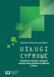 Okładka książki Usługi cyfrowe