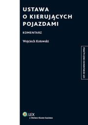 Okładka książki Ustawa o kierujących pojazdami Komentarz