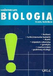 Okładka książki Vademecum Biologia