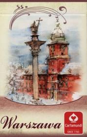 Opakowanie WARSZAWA AKWARELE - talia 55 kart