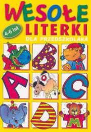 Okładka książki Wesołe literki 4-6 lat