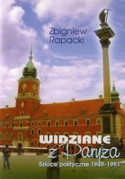 Okładka książki Widziane z Paryża Szkice polityczne 1949-1991