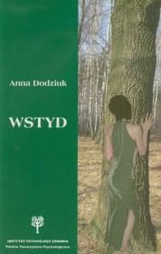 Wstyd. Autor: Anna Dodziuk. Dadada.pl Okładka książki Wstyd