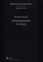 Wynagrodzenie za pracę. Autor: Wójcik-Nowak Monika. Dadada.pl Okładka książki Wynagrodzenie za pracę