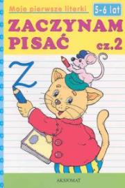 Okładka książki Zaczynam pisać cz.2