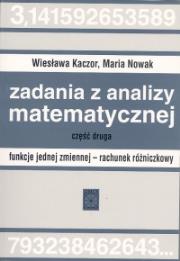 Opakowanie Zadania z analizy matematycznej cz.2
