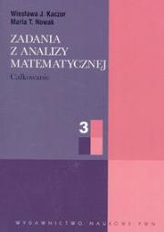 Okładka książki Zadania z analizy matematycznej cz.3