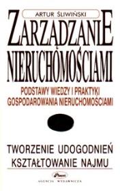 Zarządzanie nieruchomościami. Autor: Śliwiński Artur. Dadada.pl Okładka książki Zarządzanie nieruchomościami