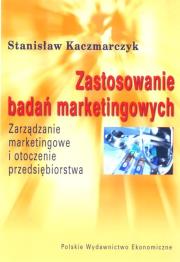 Okładka książki Zastosowania badań marketingowych