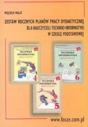 Okładka książki Zestaw rocznych planów pracy dydaktycznej dla nauczycieli techniki·informatyki w szkole podstawowej