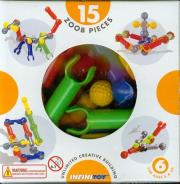 Opakowanie ZOOB klasyczny klocki 15 elementów