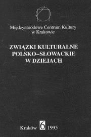 Opakowanie Związki kulturalne polsko-słowackie w dziejach nr 6