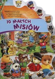 10 małych misiów. Autor: praca zbiorowa. Dadada.pl Okładka książki 10 małych misiów