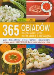365 obiadów na polskim stole na co dzień.... Autor: Ewa Aszkiewicz, Romana Chojnacka. Dadada.pl Okładka książki 365 obiadów na polskim stole na co dzień...