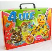 Okładka książki 4 ule i miód Gra planszowa