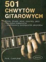 Okładka książki 501 Chwytów gitarowych
