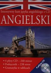 Okładka książki Angielski. Intensywny kurs języka angielskiego 4CD