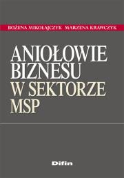 Okładka książki Aniołowie biznesu w sektorze MSP