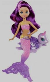 Opakowanie Barbie Perłowe Syrenki ze zwierzątkiem