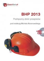 Okładka książki BHP 2013 Podręczny zbiór przepisów z płytą CD