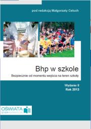BHP w szkole. Autor: Giruć Katarzyna. Dadada.pl Okładka książki BHP w szkole