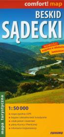 Okładka książki Comfort!map Beskid Sądecki 1:50 000