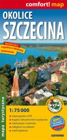 Okładka książki Comfort!map Okolice Szczecina 1:75 000