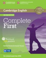 Complete First Workbook with Answers + CD. Autor: Thomas Barbara, Thomas Amanda. Dadada.pl Okładka książki Complete First Workbook with Answers + CD