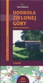 Opakowanie Dookoła Zielonej Góry Mapa turystyczna 1:50 000