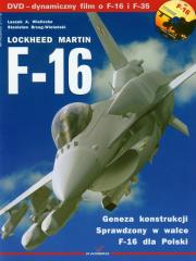 Okładka książki F-16 Lockheed Martin + DVD