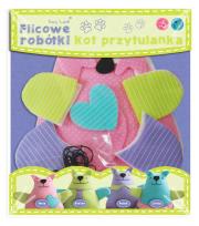 Okładka książki Filcowe Robótki Kot przytulanka Mela