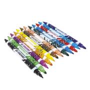 Opakowanie Flamastry dwustronne 12 kolorów