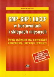 Okładka książki GMP GHP i HACCP w hurtowniach i sklepach mięsnych