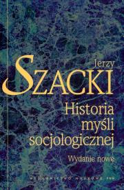 Okładka książki Historia myśli socjologicznej