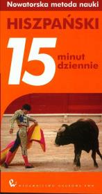Okładka książki Hiszpański 15 minut dziennie