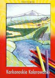 Karkonoskie kolorowanki. Wydawca: Ad Rem. Dadada.pl Opakowanie Karkonoskie kolorowanki