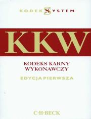 Kodeks Karny Wykonawczy. Autor: Czernicka Magdalena. Dadada.pl Okładka książki Kodeks Karny Wykonawczy