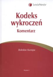 Okładka książki Kodeks wykroczeń Komentarz