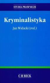 Okładka książki Kryminalistyka