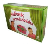 Kuferek Przedszkolaka BOX. Autor: Kamińska Krystyna, Stadnik Urszula. Dadada.pl Okładka książki Kuferek Przedszkolaka BOX