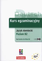 Kurs egzaminacyjny język niemiecki poziom B2 test Goethe-Zertifikat B2 + CD. Autor: Baier Gabi, Dittrich Roland. Dadada.pl Okładka książki Kurs egzaminacyjny język niemiecki poziom B2 test Goethe-Zertifikat B2 + CD